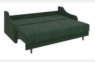 Диван прямой Женева, Lamb Emerald