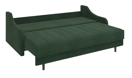 Диван прямой Женева, Lamb Emerald