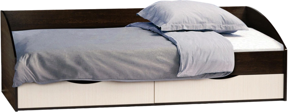 Кровать Классика, венге / белфорд