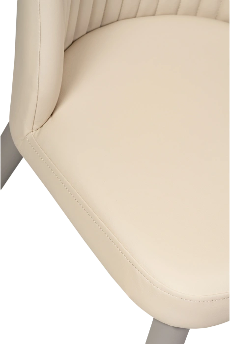 Стул Фена R, на металлокаркасе, латте / капучино