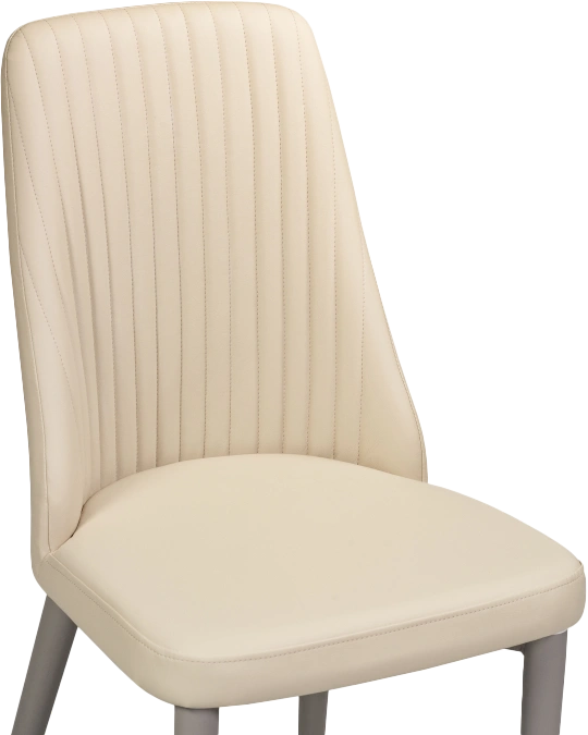 Стул Фена R, на металлокаркасе, латте / капучино