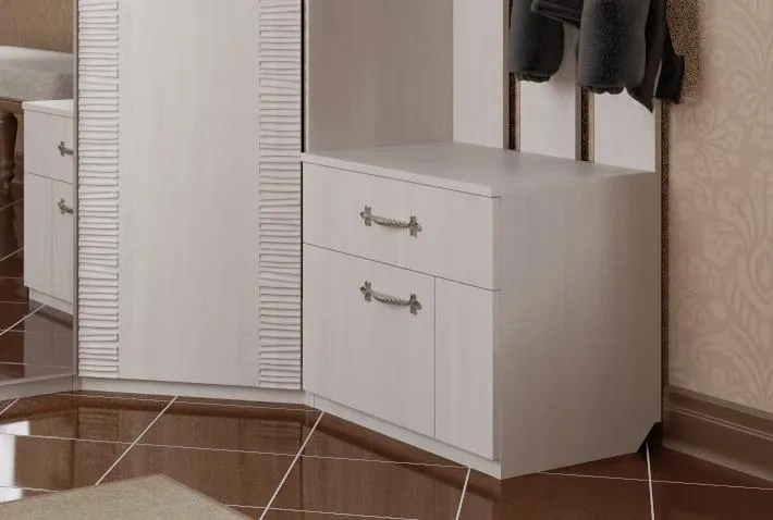 Модульная прихожая Элана, композиция 1, Бодега белая