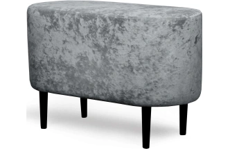 Банкетка Олаф, мягкая, тиффани серый