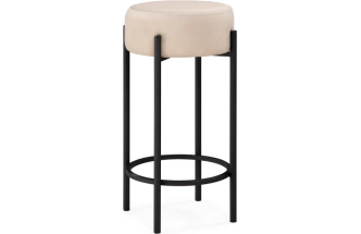 Барный табурет Сайпл, бежевый MR-26 / черный