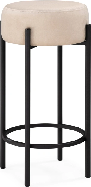 Барный табурет Сайпл, бежевый MR-26 / черный