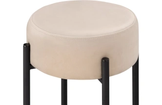 Барный табурет Сайпл, бежевый MR-26 / черный