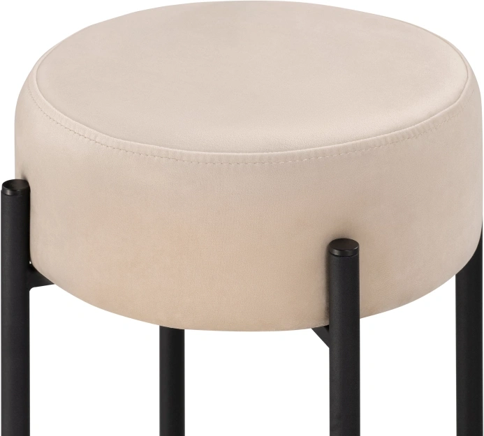 Барный табурет Сайпл, бежевый MR-26 / черный