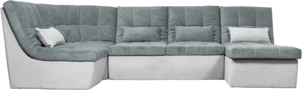 Диван угловой София 2, MONAKO-A 06, MONAKO-A 14, с задней тканью