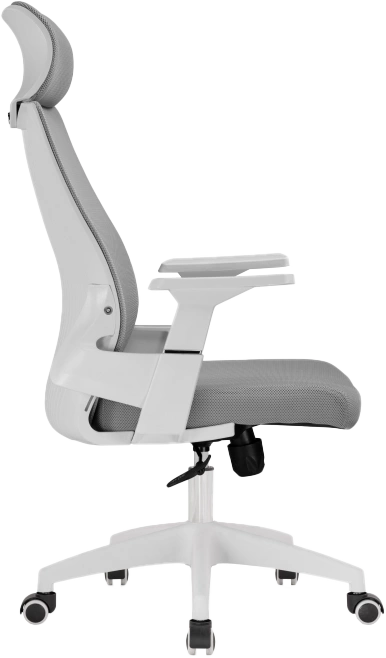 Компьютерное кресло Flok, gray / white