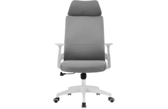 Компьютерное кресло Flok, gray / white
