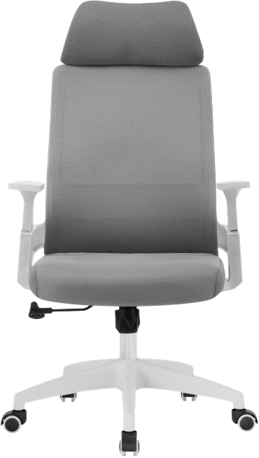 Компьютерное кресло Flok, gray / white