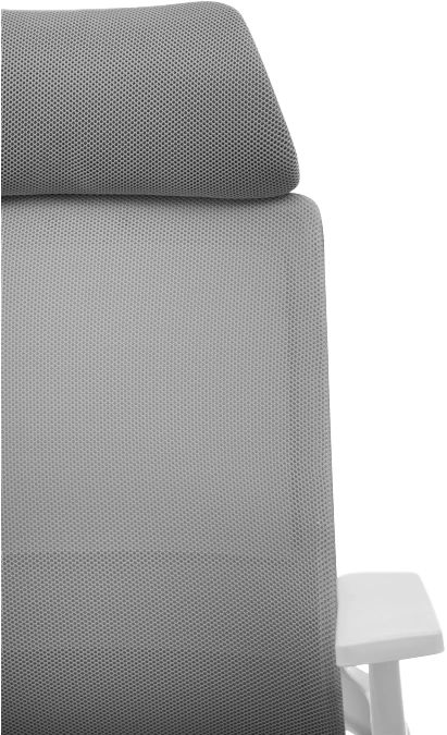 Компьютерное кресло Flok, gray / white