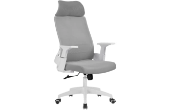 Компьютерное кресло Flok, gray / white