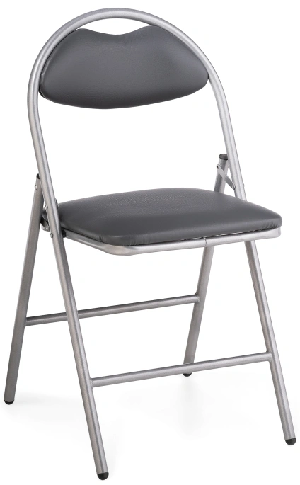 Стул Gikat, складной, серый полимер / светлый мусс