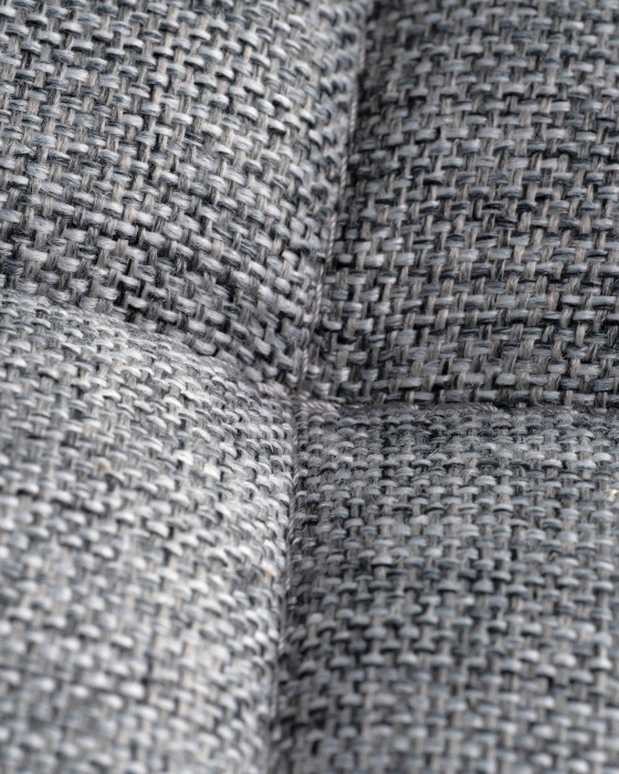 Полубарный табурет Амаури, графит / черный матовый