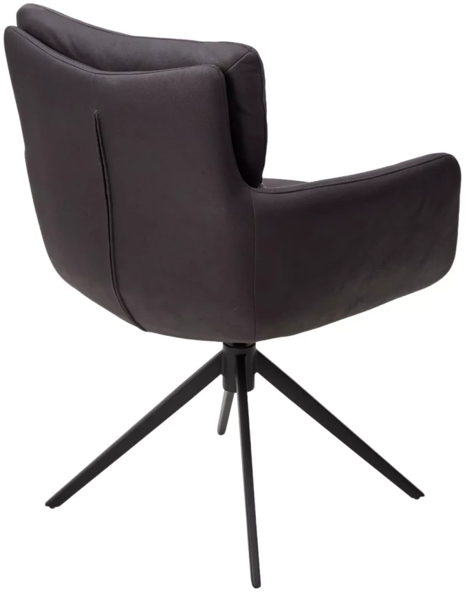 Стул Luis, поворотный, серый Maison 99#, Ote Cobble 457, черный каркас