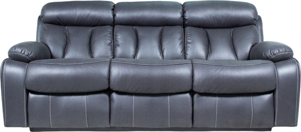 Диван прямой Азалия, Нубук №7 (Dusty blue)