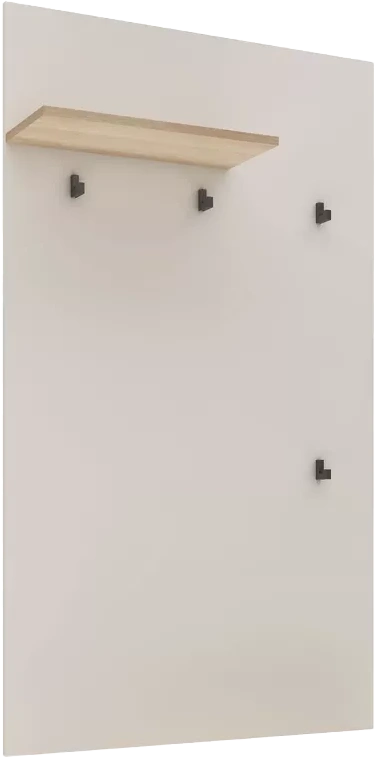 Вешалка настенная Тоскана, Кашемир серый