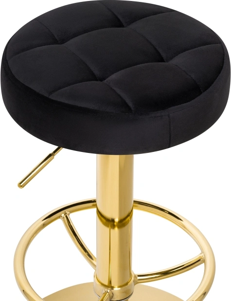 Барный табурет Marun, черный / золотой