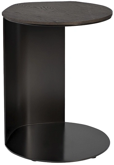 Журнальный стол 58DB-23087, 38x39x48, МДФ, шпон, темный орех / коричневый