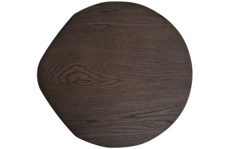 Журнальный стол 58DB-23087, 38x39x48, МДФ, шпон, темный орех / коричневый