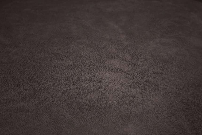 Диван прямой Флора, электрореклайнер, двухместный, экокожа Стайл 06 / Эбен