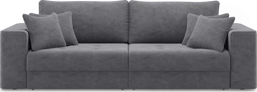 Диван прямой Венте, модель 035, Germes Grafit (серый)