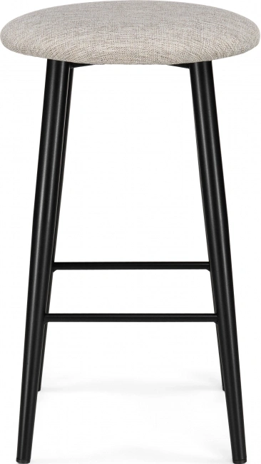 Полубарный табурет Гангток, олива / черный матовый