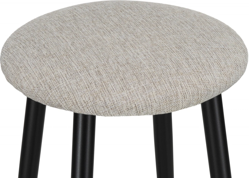 Полубарный табурет Гангток, олива / черный матовый