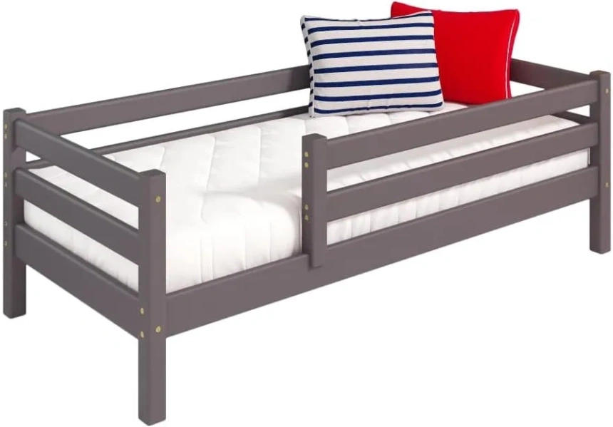 Кровать детская Соня-3, с защитой по периметру, лаванда