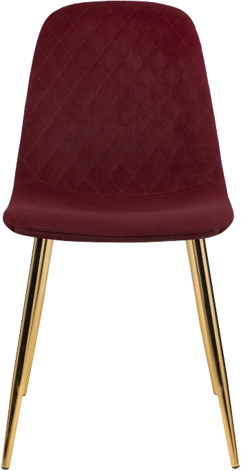 Стул Dabl, на металлокаркасе, wine red