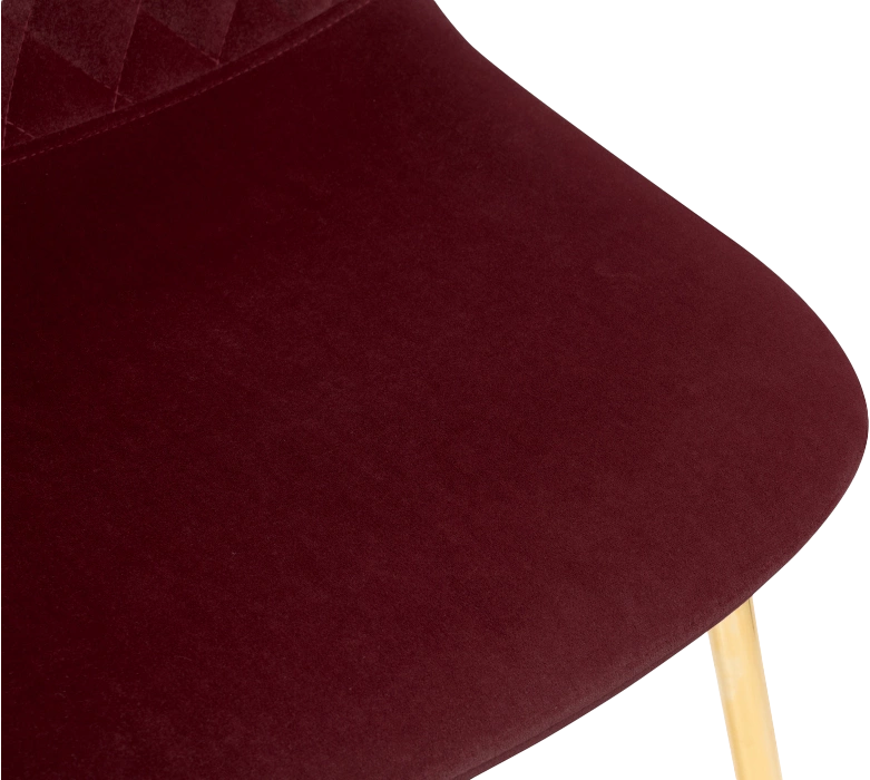 Стул Dabl, на металлокаркасе, wine red