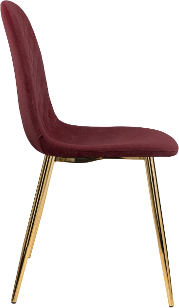 Стул Dabl, на металлокаркасе, wine red