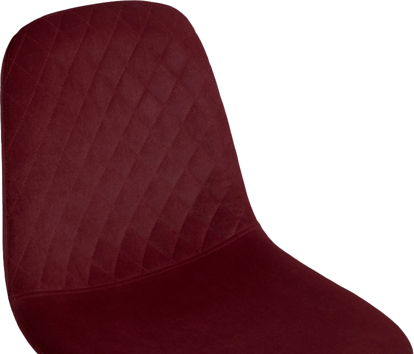 Стул Dabl, на металлокаркасе, wine red