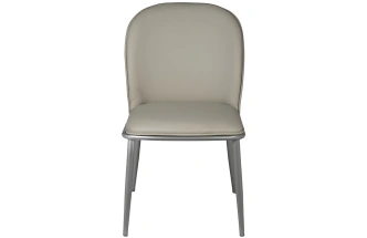 Стул 76AR-08000, мягкий, экокожа, серый