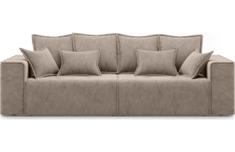 Диван прямой Конте, модель 036, Germes Beige (бежевый)