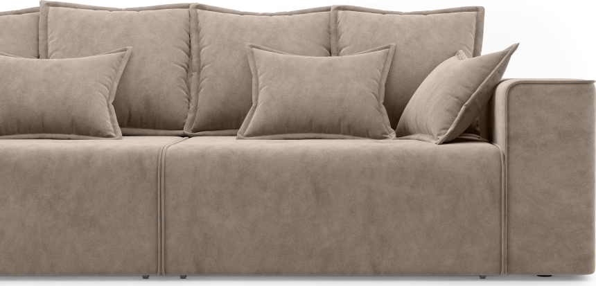 Диван прямой Конте, модель 036, Germes Beige (бежевый)