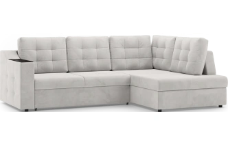 Диван угловой Невада, модель 020, комплектация 3 правый, Omega 01 (бежевый)