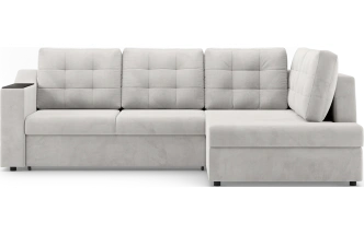 Диван угловой Невада, модель 020, комплектация 3 правый, Omega 01 (бежевый)