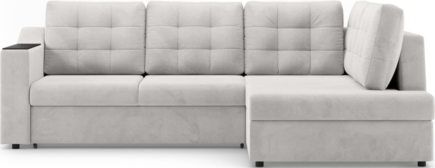 Диван угловой Невада, модель 020, комплектация 3 правый, Omega 01 (бежевый)