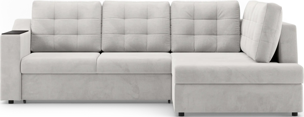 Диван угловой Невада, модель 020, комплектация 3 правый, Omega 01 (бежевый)