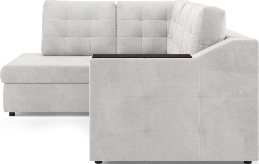 Диван угловой Невада, модель 020, комплектация 3 правый, Omega 01 (бежевый)