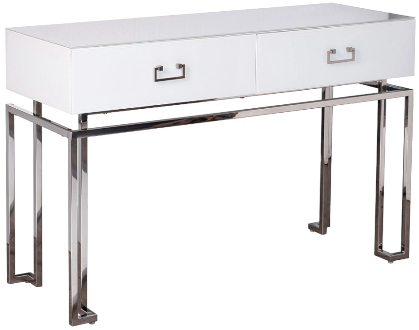 Туалетный столик KFG070-NI, белый/ хром  