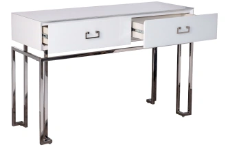 Туалетный столик KFG070-NI, белый/ хром  