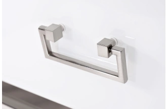 Туалетный столик KFG070-NI, белый/ хром  