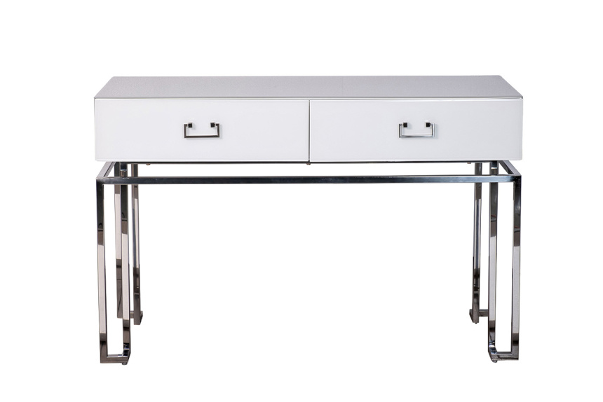 Туалетный столик KFG070-NI, белый/ хром  