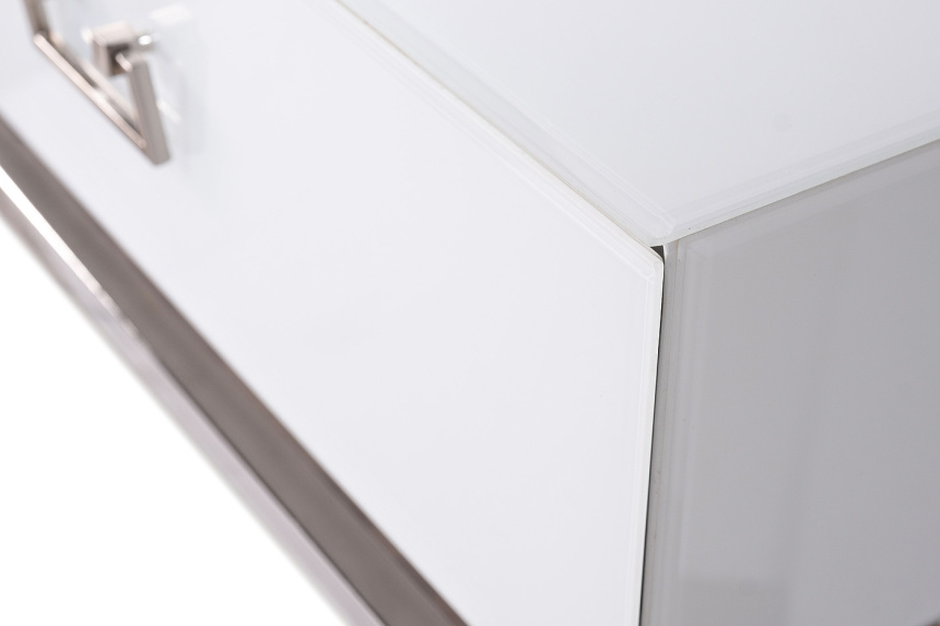 Туалетный столик KFG070-NI, белый/ хром  