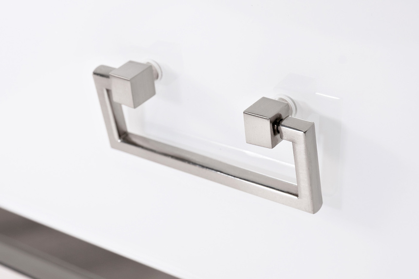 Туалетный столик KFG070-NI, белый/ хром  