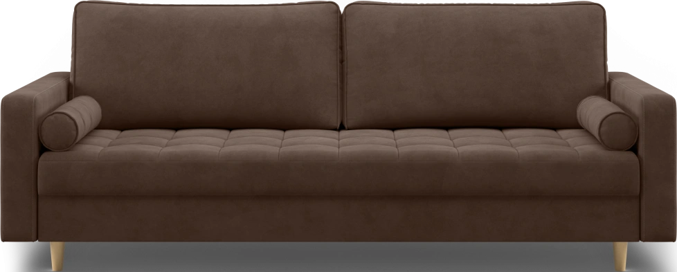 Диван прямой Нумо, модель 044, Ultra Chocolate (коричневый)
