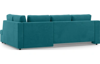 Диван угловой Невада, модель 020, комплектация 3 правый, Omega 61 (зелёный)